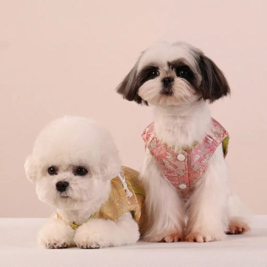 ORIENTAIL | Prosperity Blossom “Fu Lu” Imperial Dragon Brocade Vest